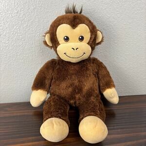Build a Bear Workshop Curious George Brown Plush Character Monkey Animal Cartoon